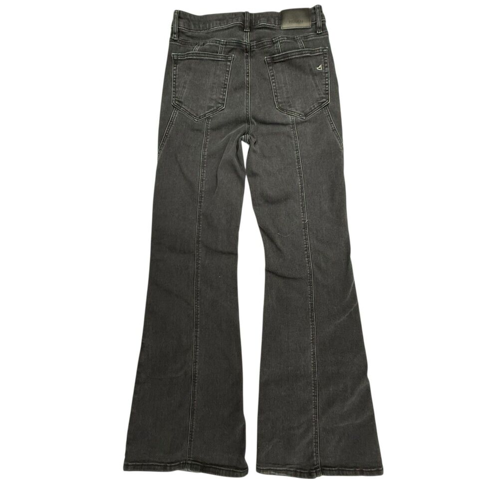 Altard State Hidden Flare Bell Bottom Jeans Women 30 Black Stretch Retro 70's - Picture 3 of 12